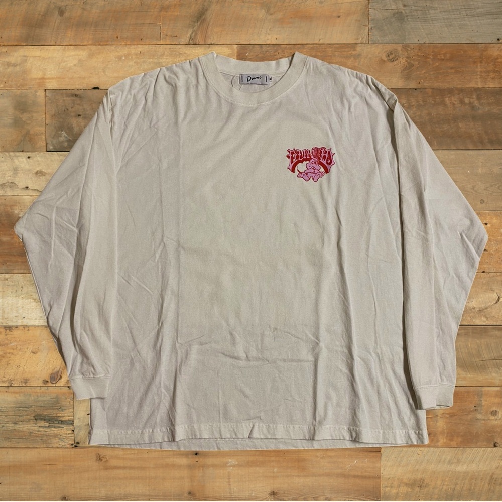 Dunno Rabbit LS Tee White Size XL